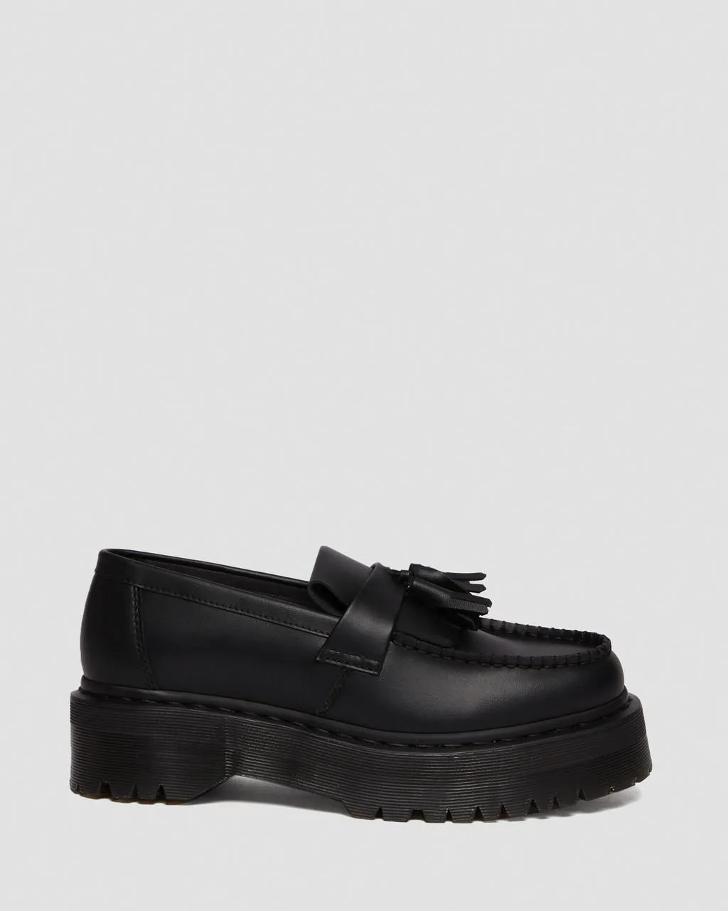 Unisex Vegan Adrian Felix Platform Tassel Loafers Black Felix Rub Off