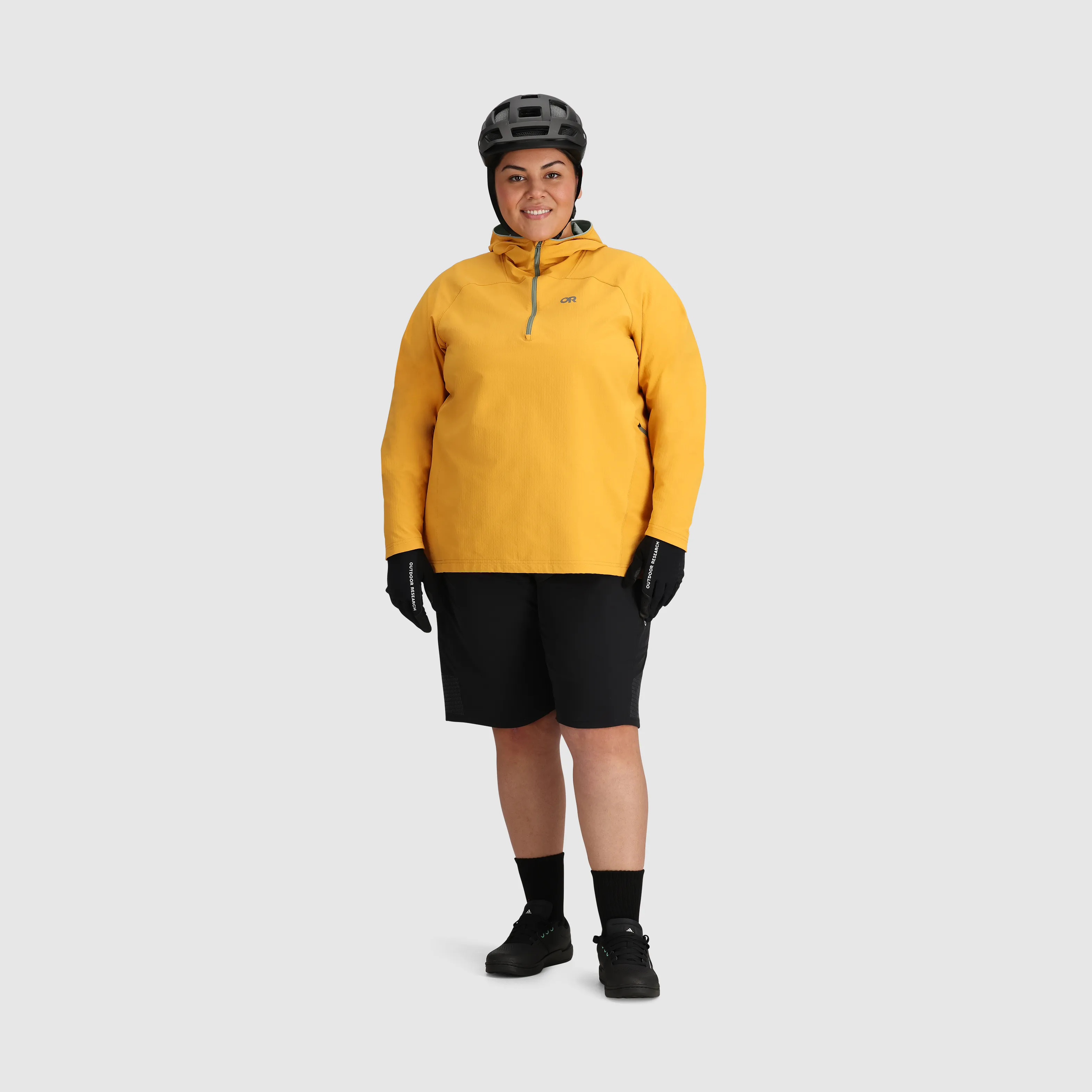 Women's Freewheel MTB Half Zip Hoodie - Plus