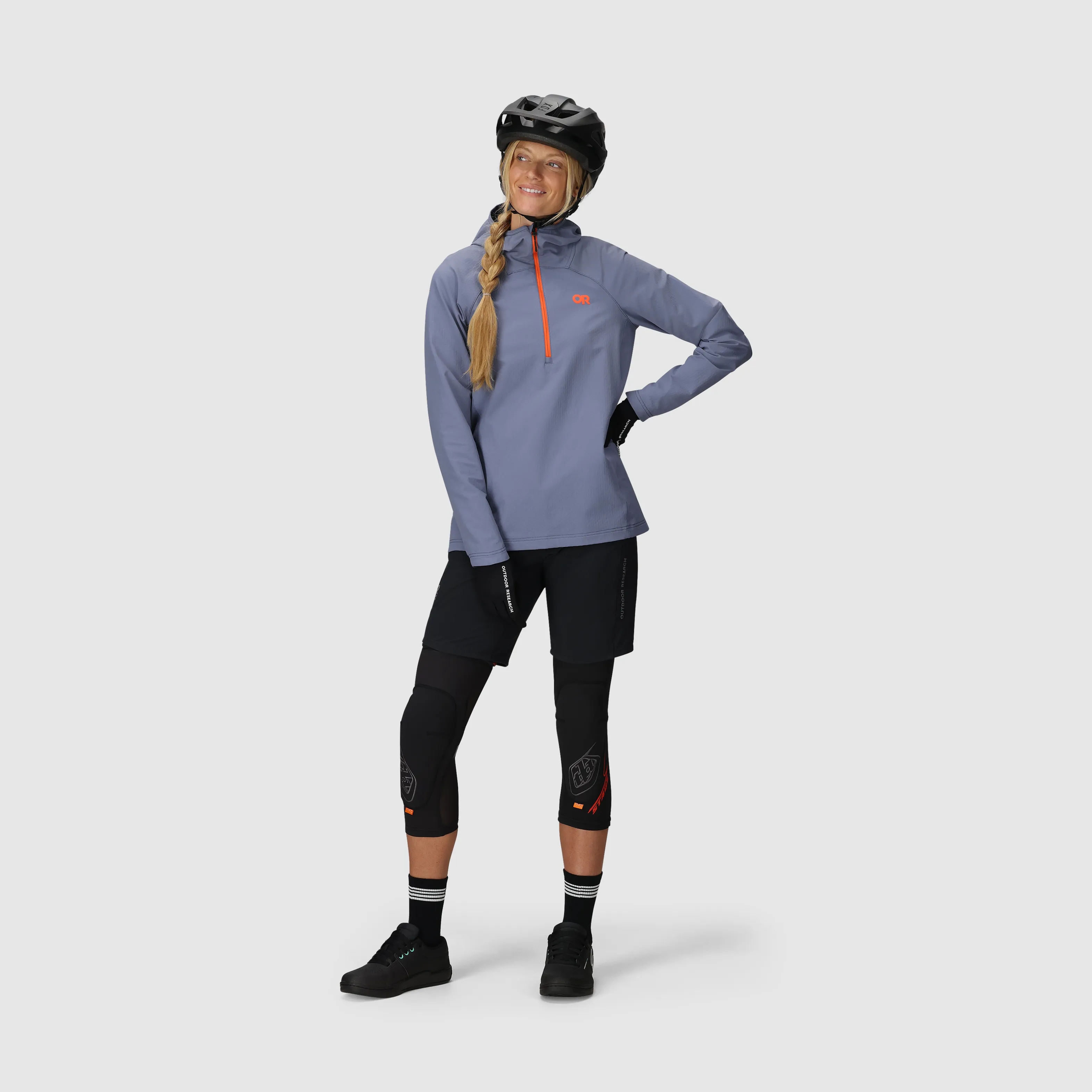 Women's Freewheel MTB Half Zip Hoodie